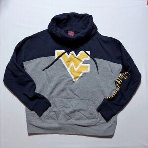 WVU Mountaineers Women’s Medium NCAA Pullover Lightweight Sweatshirt Colosseum
